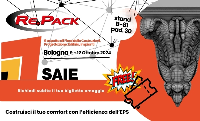 Re.Pack a SAIE 2024 - Stand B-81 - Padiglione 30 - 9-12 Ottobre